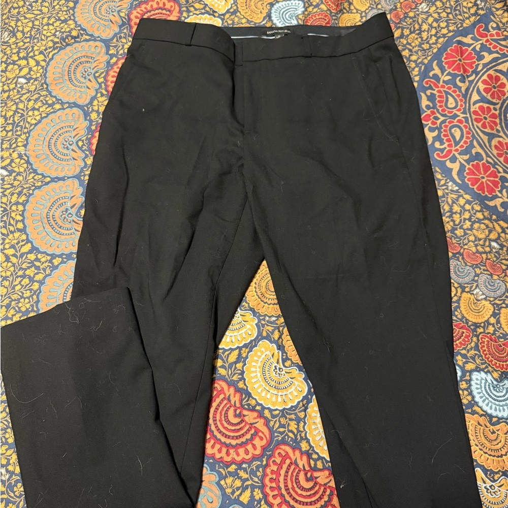 Banana Republic Women's Elegant Black Dress Pants